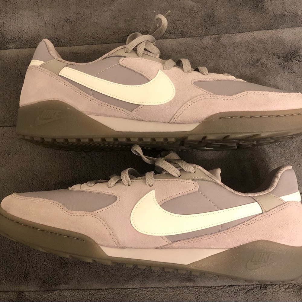 Nike Terra Manta Men’s Grey Suede Low Top Sneakers Size 12 Shoes New w/o Box